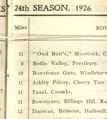 Page from 1926 handbook